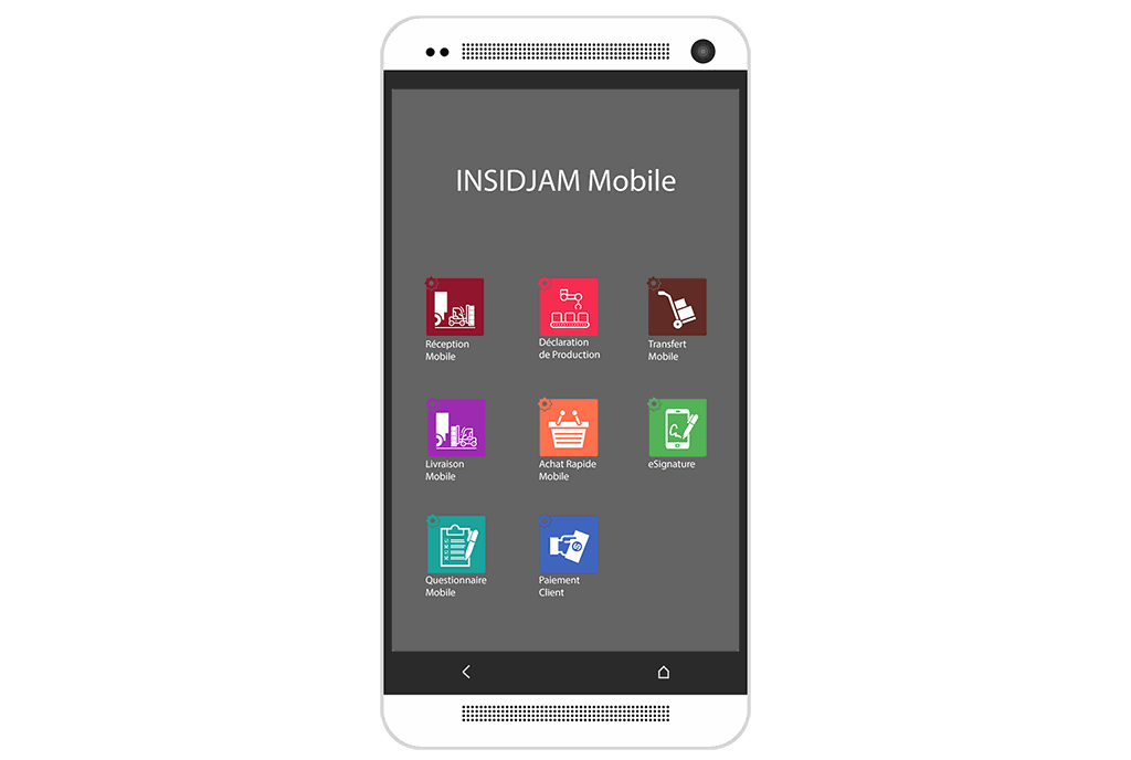INSIDJAM ERP Algérie gestion applications mobiles